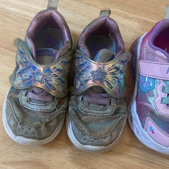 Skechers Kids' Multicolor Light-Up Sneakers - Picture 4 of 9